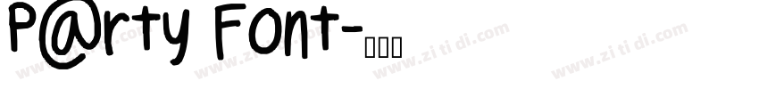 Party Font字体转换